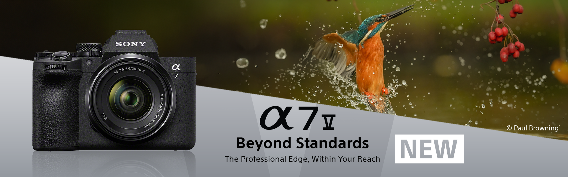 Sony A7 V Promo Banner