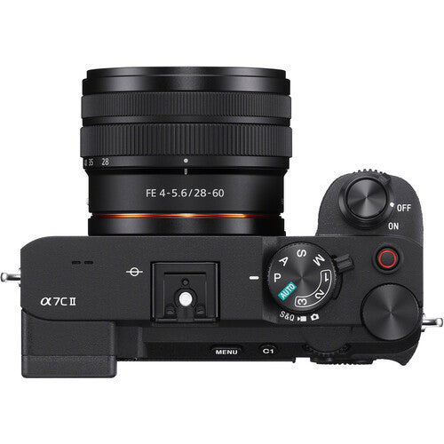 Sony Alpha a7C II Mirrorless Digital Camera + FE 28-60mm Lens Kit - Black
