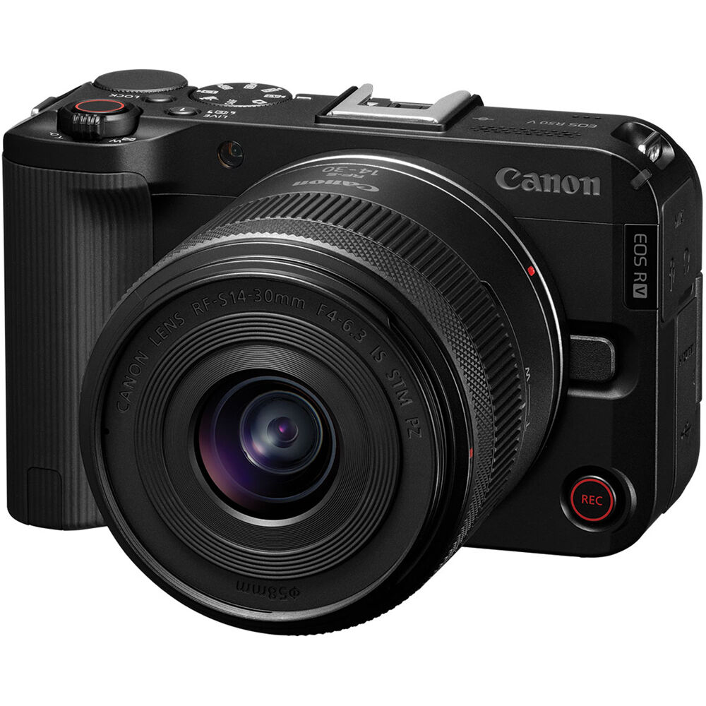 Canon EOS R50 V Mirrorless Digital Camera + 14-30mm f/4-6.3 Lens Kit - Black
