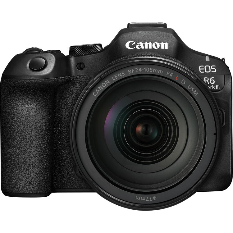 Canon EOS R6 Mark III Mirrorless Digital Camera + RF 24-105mm f/4L