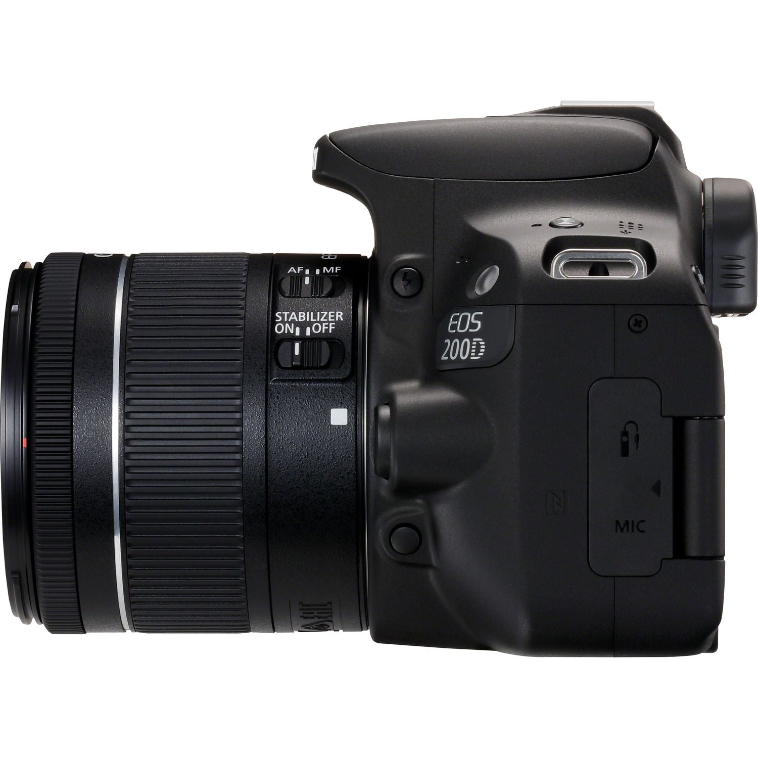 Canon EOS 200D Digital SLR Camera + 18-55mm IS STM Lens Kit