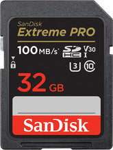 SanDisk Extreme Pro 100MB/s 32GB SDHC UHS-I Memory Card