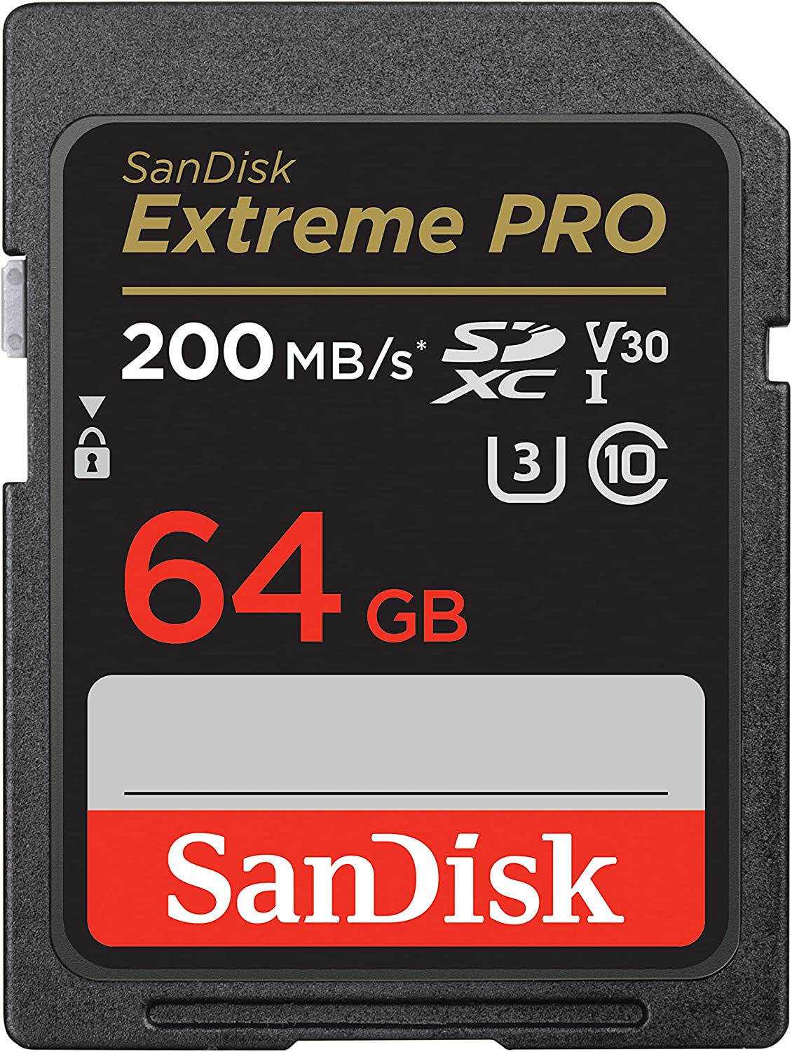 SanDisk Extreme Pro 200MB/s 64GB SDXC UHS-I Memory Card