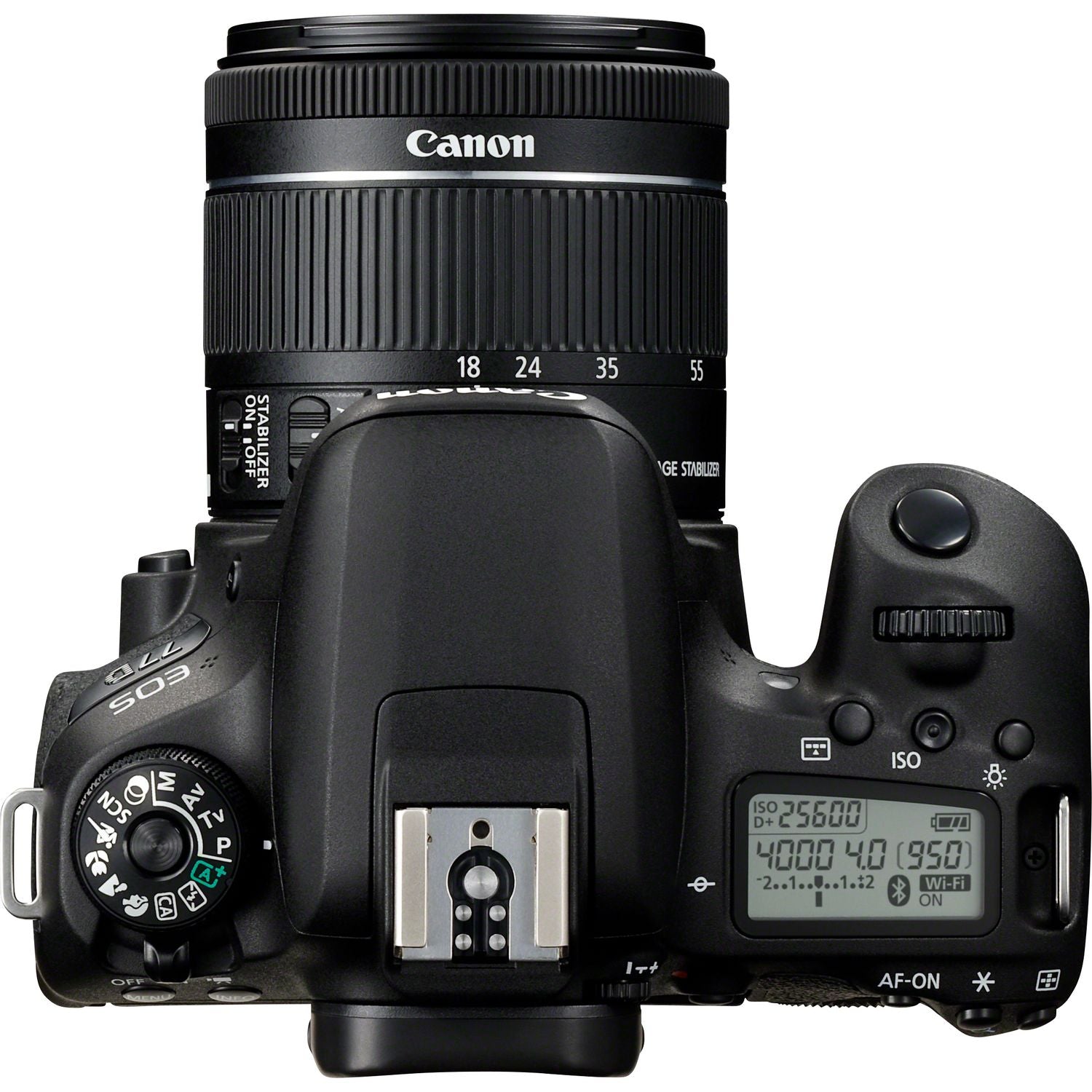 Canon EOS 77D Digital SLR Camera + EF-S 18-55mm IS STM Lens Kit
