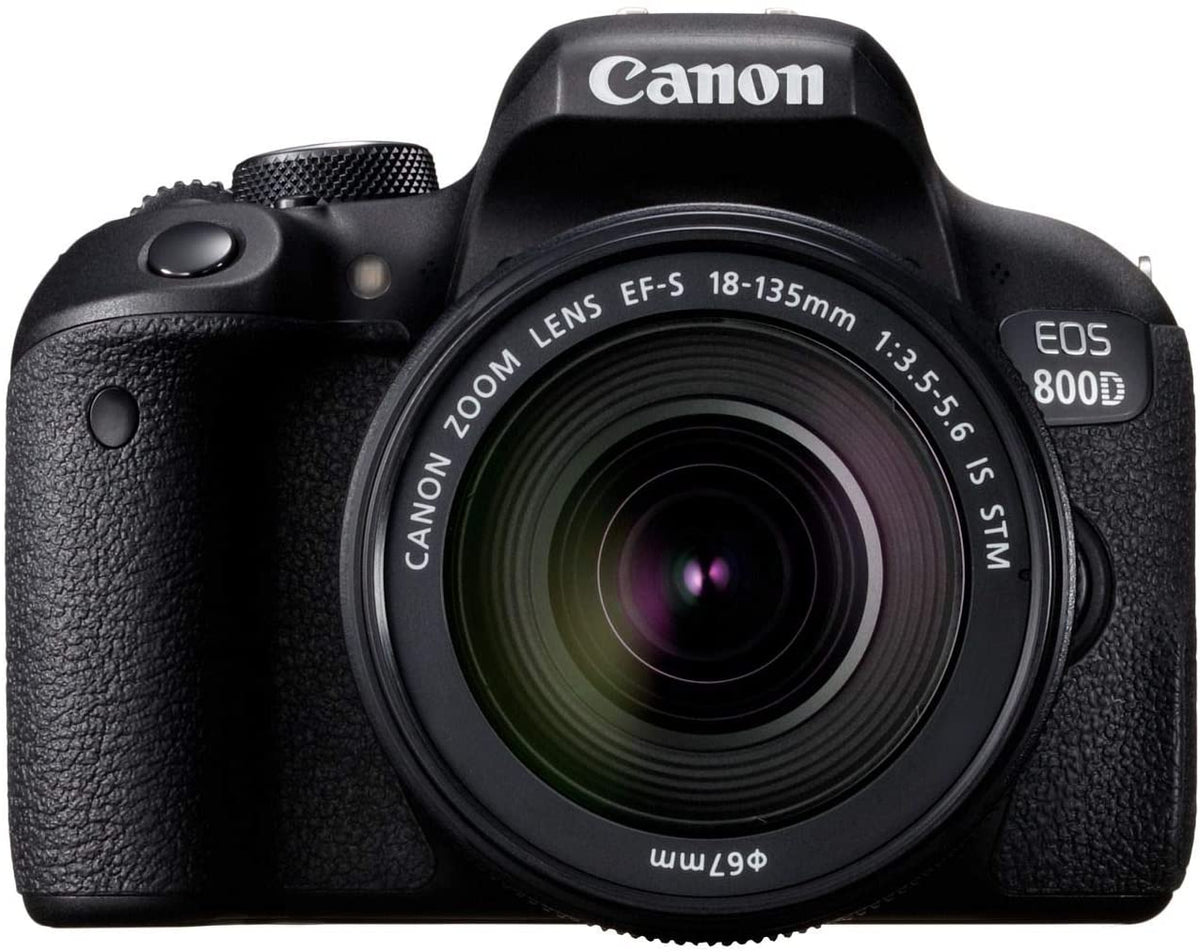 Canon EOS 800D Digital SLR Camera + EF-S 18-135mm f/3.5-5.6 IS USM Kit