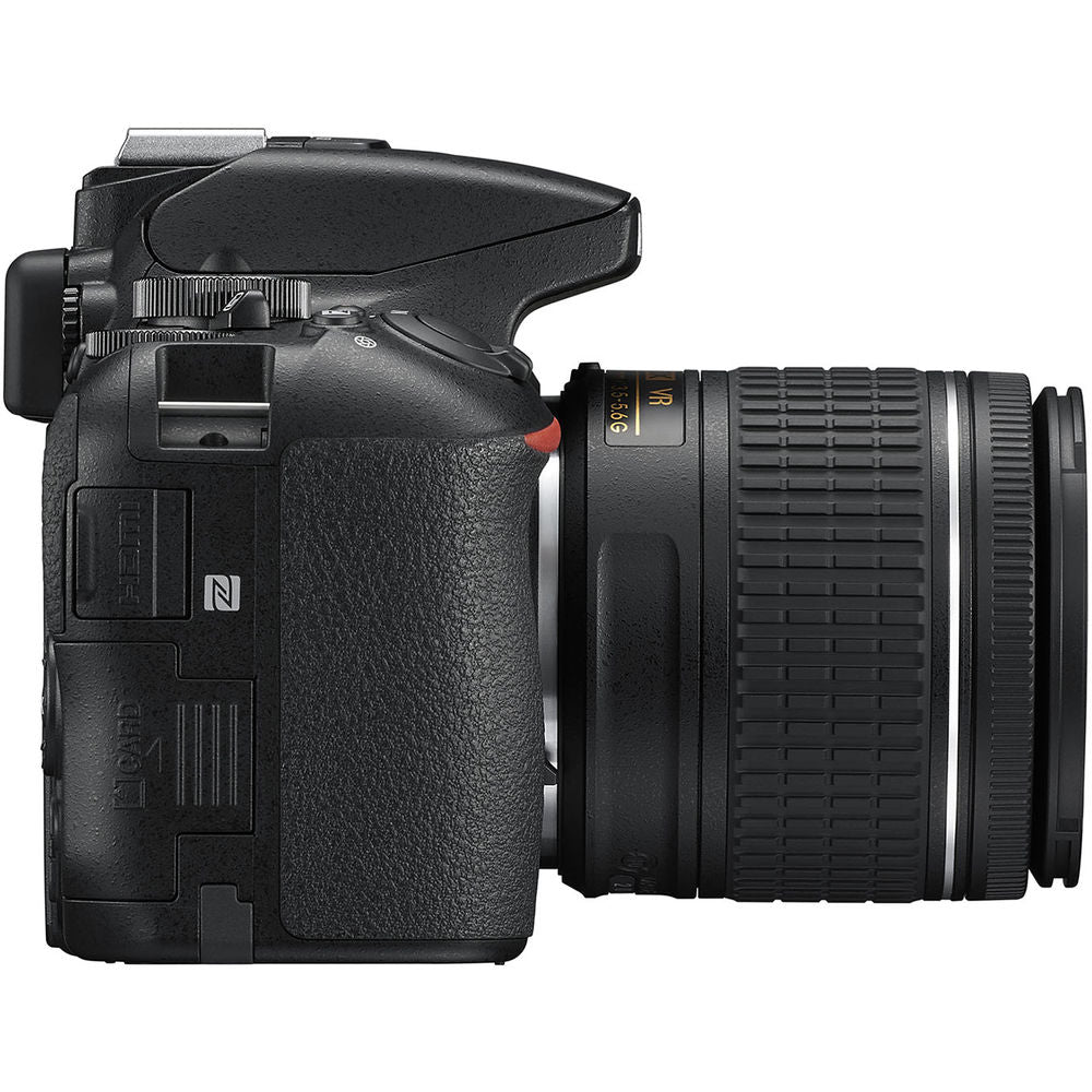 Nikon D5600 Digital SLR Camera + AF-P DX Nikkor 18-55mm f/3.5-5.6G VR Lens Kit