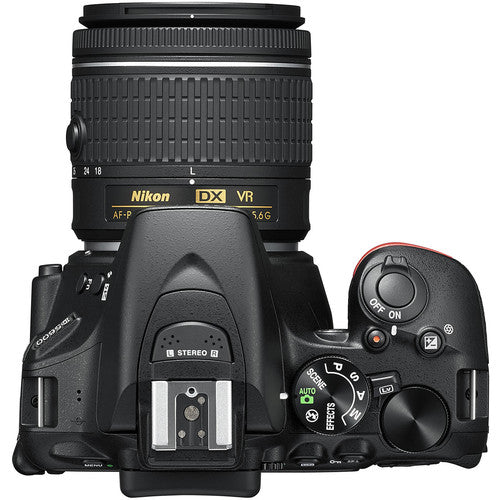 Nikon D5600 Digital SLR Camera + AF-P DX Nikkor 18-55mm f/3.5-5.6G VR Lens Kit