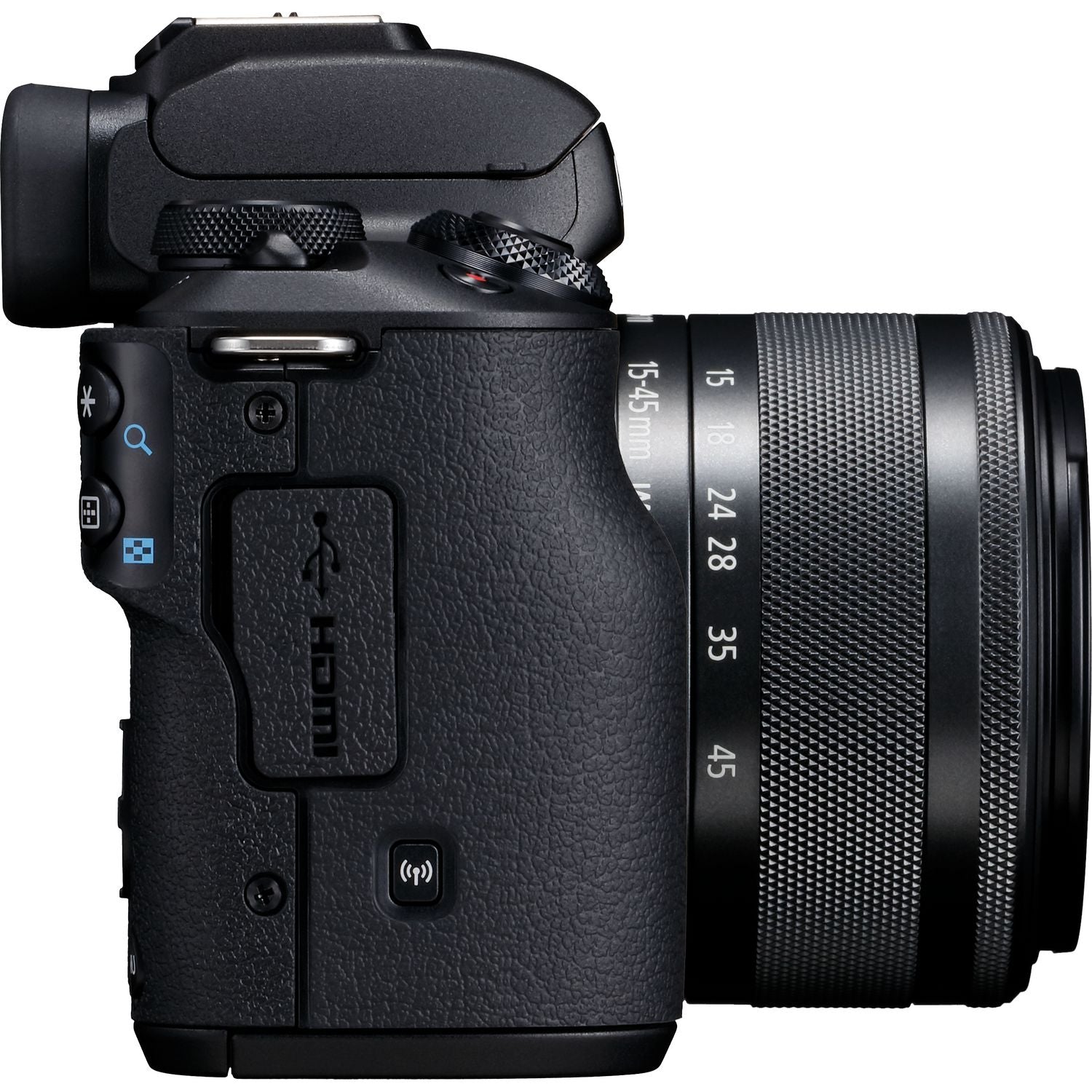 Canon EOS M50 Mirrorless Digital Camera + 15-45mm Lens - Black