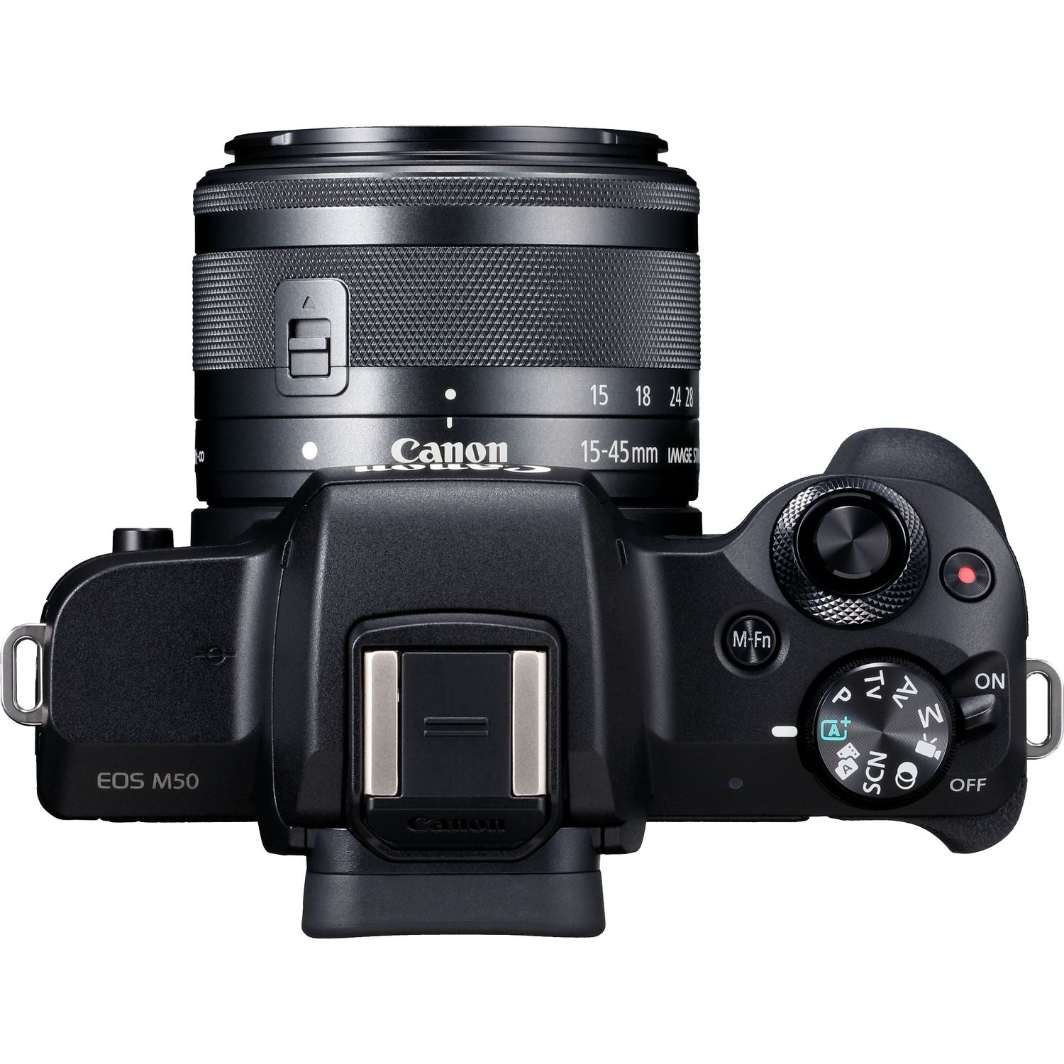 Canon EOS M50 Mirrorless Digital Camera + 15-45mm Lens - Black