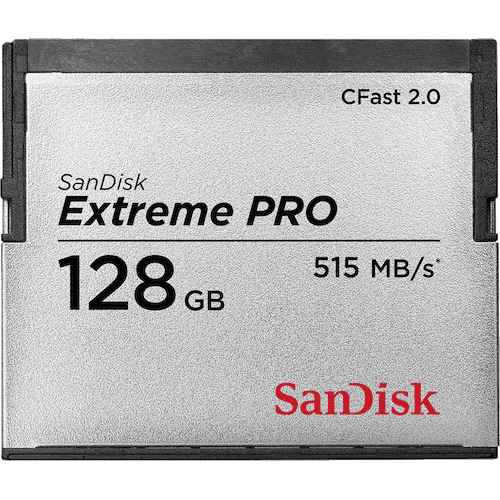 SanDisk Extreme Pro 128GB CFast 2.0 Card