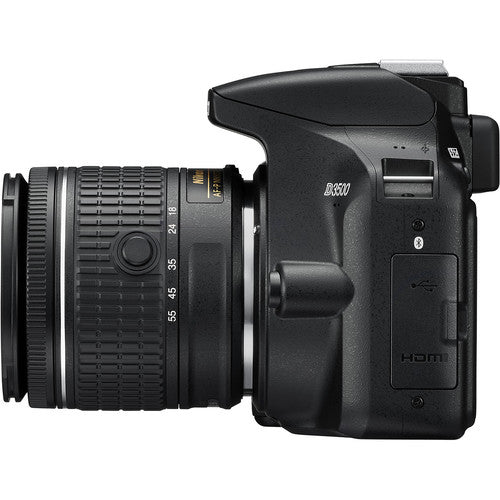 Nikon D3500 Digital SLR Camera + AF-P 18-55mm f/3.5-5.6G VR Lens Kit