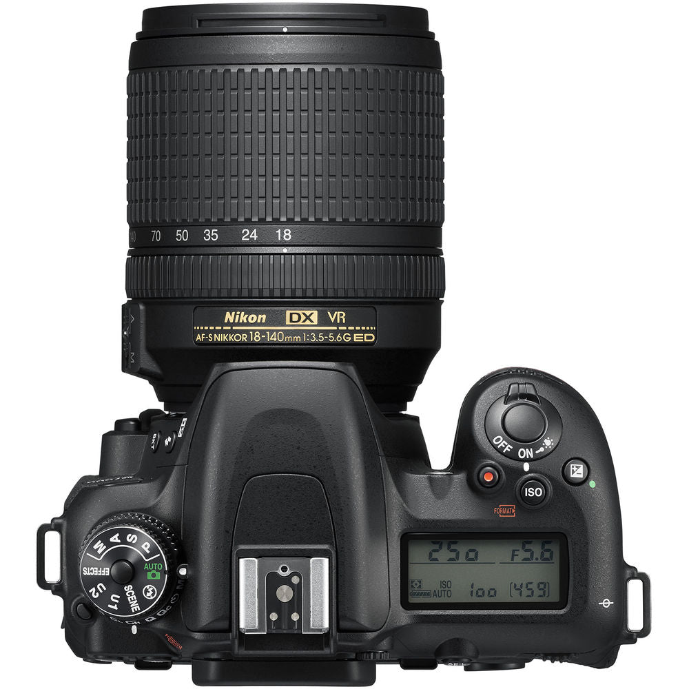 Nikon D7500 Digital SLR Camera + AF-S DX 18-140mm f/3.5-5.6G ED VR Lens Kit