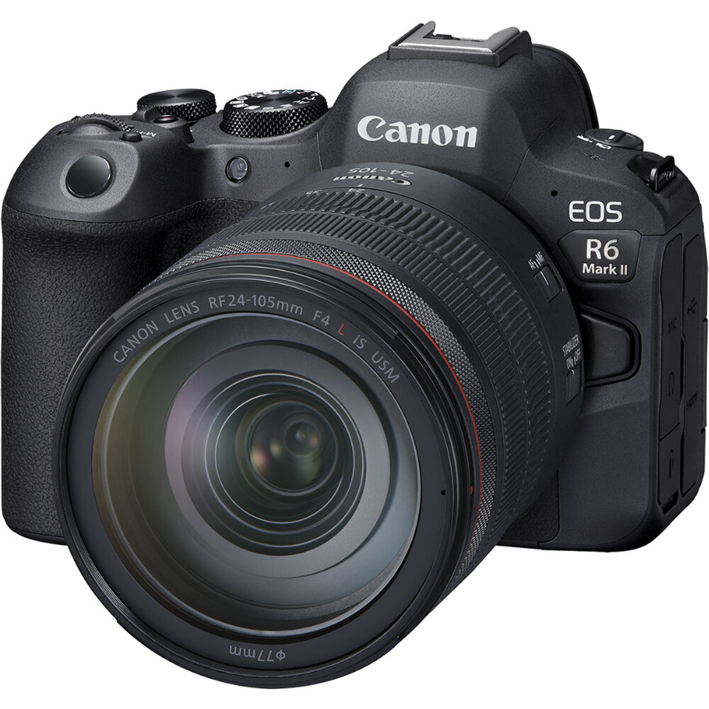 Canon EOS R6 Mark II Mirrorless Digital Camera + RF 24-105mm f/4L IS USM Lens Kit