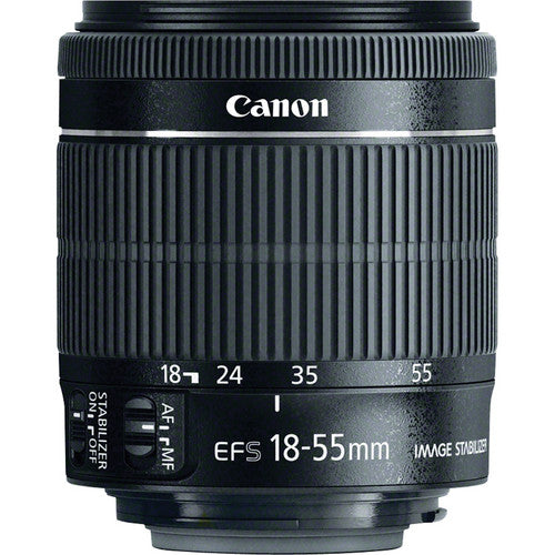 Canon EF-S 18-55mm f/3.5-5.6 IS STM Lens (White Box)