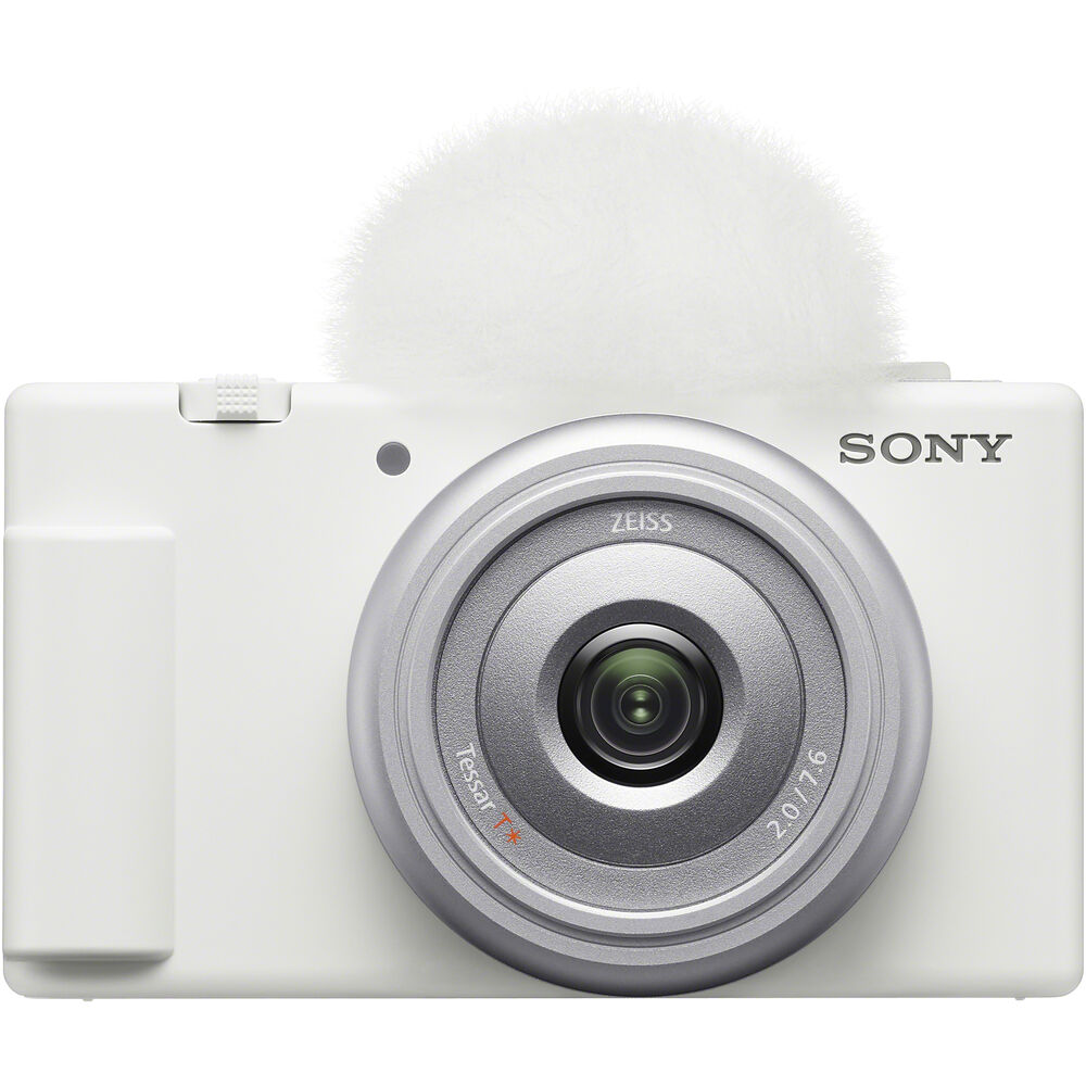 Sony ZV-1F Digital Camera for Vloggers - White