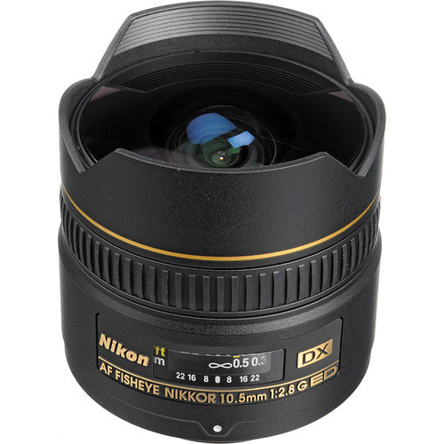 Nikon AF Fisheye-NIKKOR 10.5mm f/2.8G DX ED Lens