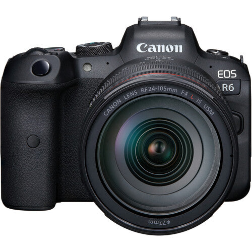 Canon EOS R6 Mirrorless Digital Camera + RF 24-105mm f/4L IS USM Lens Kit