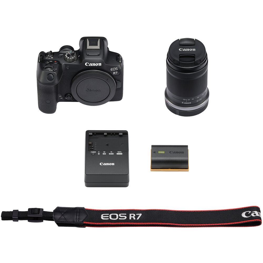 Canon EOS R7 Mirrorless Digital Camera + RF-S 18-150mm f/3.5-6.3 IS STM Lens Kit