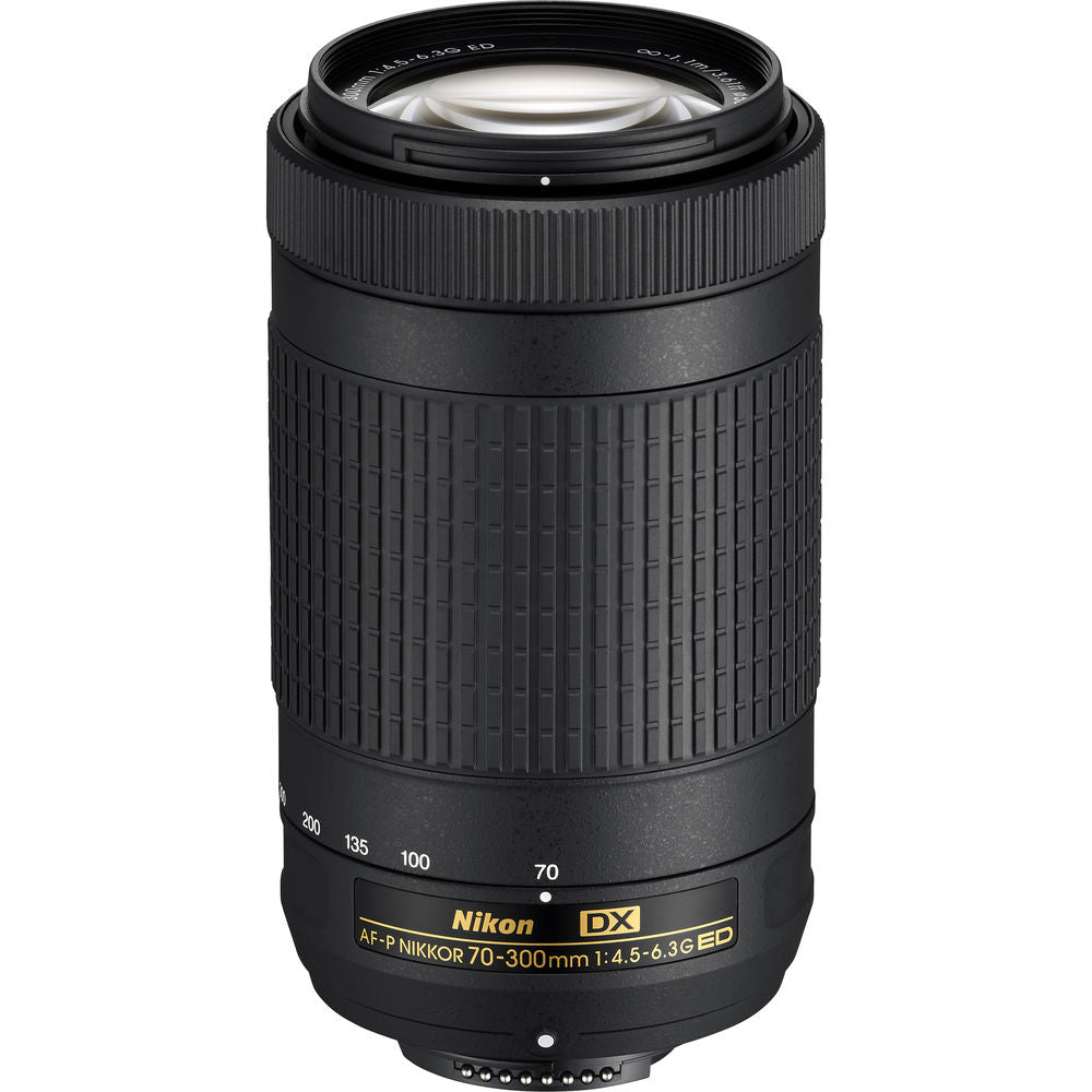 Nikon D5600 Digital SLR Camera Black + AF-P 18-55mm VR + AF-P 70-300mm ED VR Twin Lens Kit