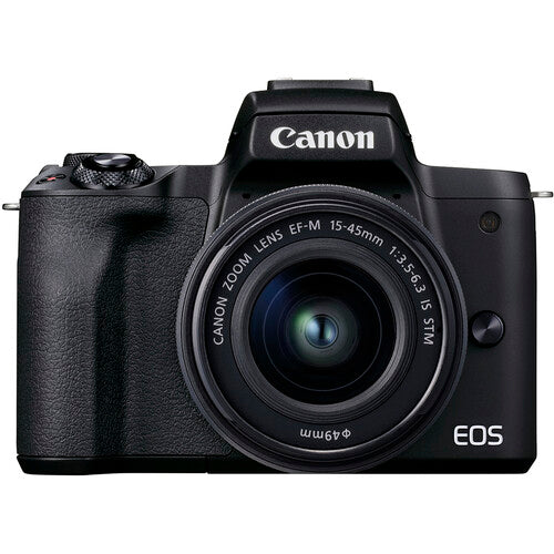 Canon EOS M50 Mark II Mirrorless Digital Camera + 15-45mm Lens - Black