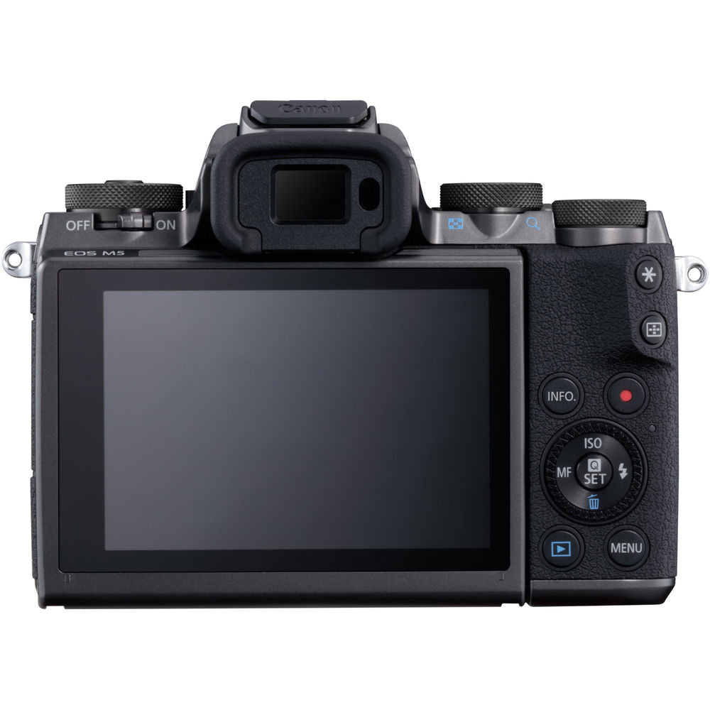Canon EOS M5 Mirrorless Digital Camera + 15-45mm Lens - Black