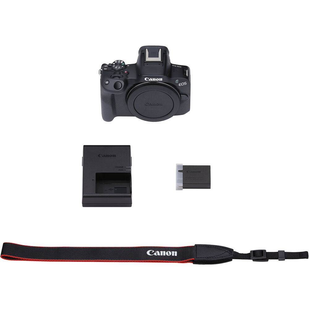 Canon EOS R50 Mirrorless Digital Camera (Body Only) - Black