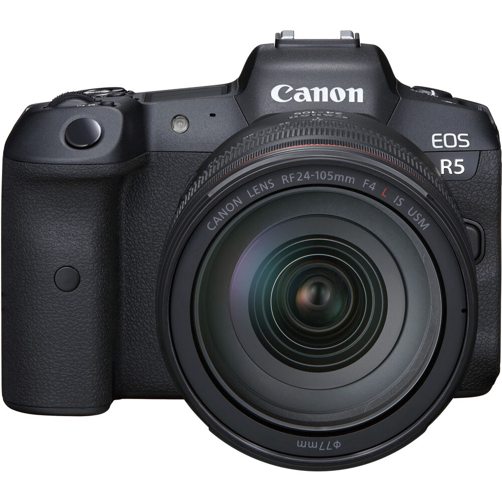 Canon EOS R5 Mirrorless Digital Camera + RF 24-105mm f/4L IS USM Lens Kit