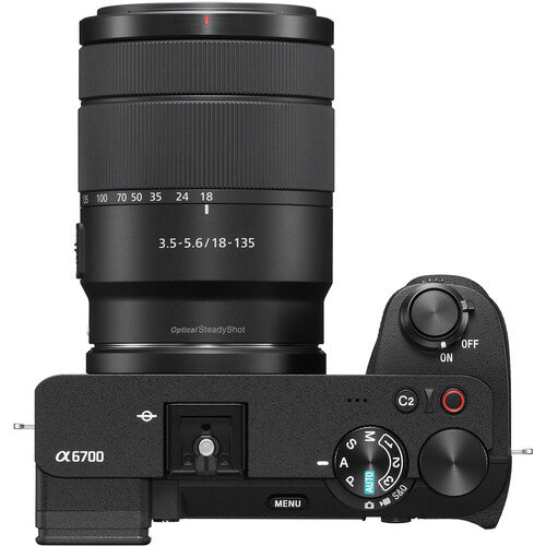 Sony Alpha a6700 Mirrorless Digital Camera + 18-135mm Lens Kit