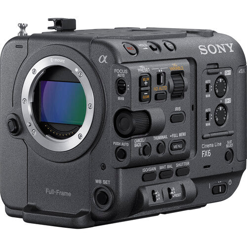 Sony FX6 Full-Frame Cinema Line Camera ILME-FX6