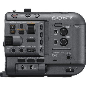 Sony FX6 Full-Frame Cinema Line Camera ILME-FX6