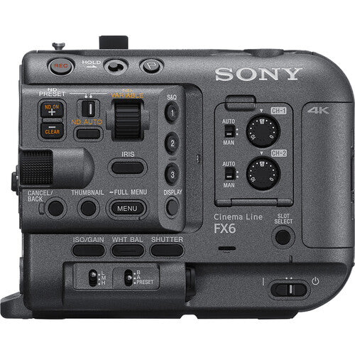 Sony FX6 Full-Frame Cinema Line Camera ILME-FX6