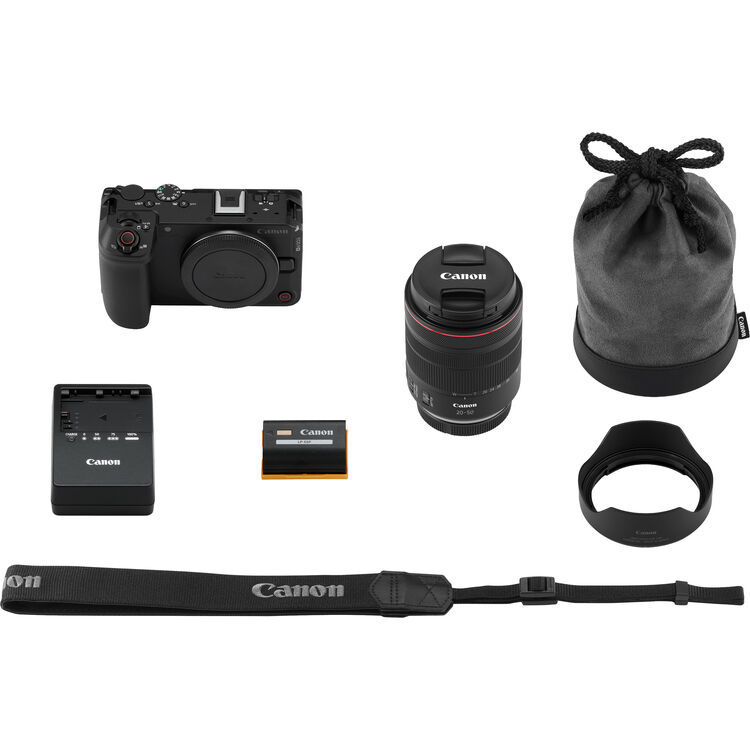 Canon EOS R6 V Mirrorless Digital Camera + RF 20-50mm f/4L IS USM PZ Lens