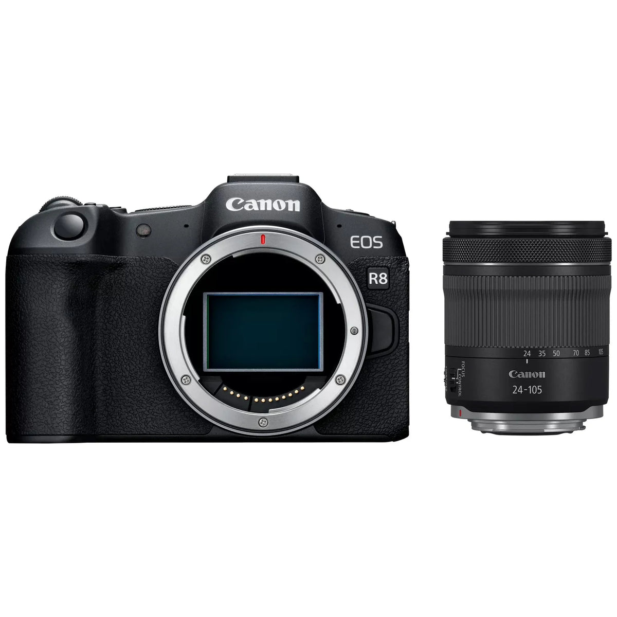 Canon EOS R8 Mirrorless Digital Camera + RF 24-105mm f/4-7.1 IS STM Lens Kit