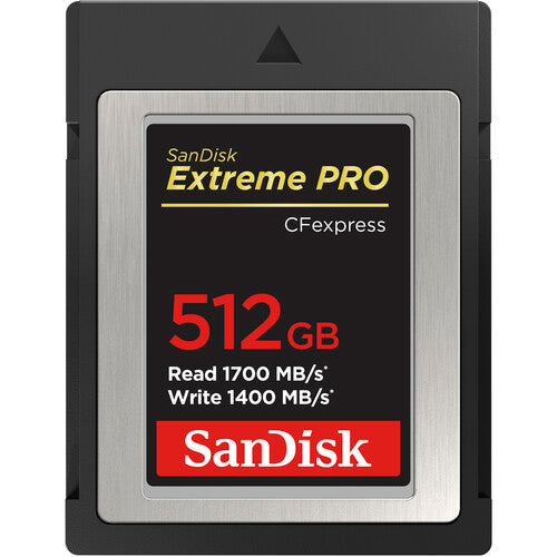 SanDisk 512GB Extreme PRO CFexpress Card Type B