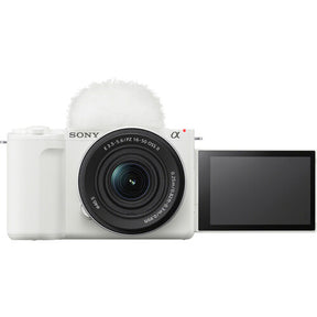 Sony ZV-E10 II Digital Camera + 16-50mm Lens Kit (White)