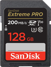 SanDisk Extreme Pro 200MB/s 128GB SDXC UHS-I Memory Card
