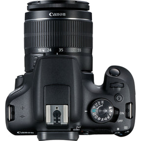 Canon EOS 2000D Digital SLR Camera + EF-S 18-55mm f/3.5-5.6 IS II Kit