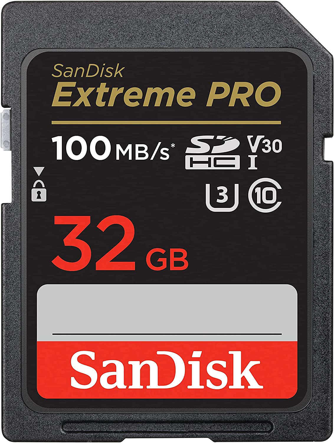 SanDisk Extreme Pro 100MB/s 32GB SDHC UHS-I Memory Card