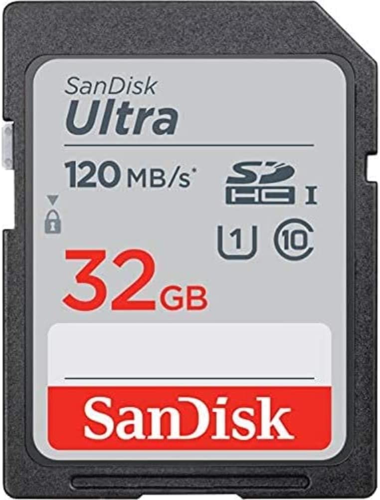 SanDisk 32GB Ultra UHS-I SDHC Memory Card