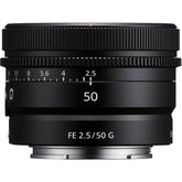 Sony FE 50mm f/2.5 G Lens SEL50F25G