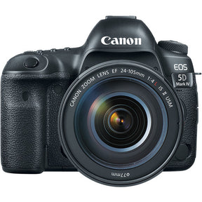 Canon EOS 5D Mark IV Digital SLR Camera + EF 24-105mm f/4L IS II USM Lens Kit