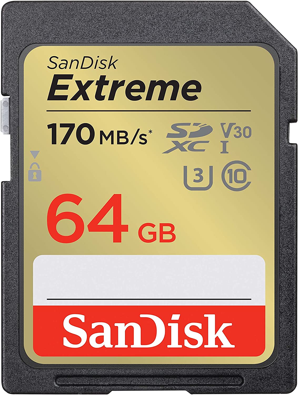 SanDisk Extreme SDXC 64GB 170MB/s UHS-I Memory Card
