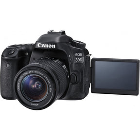 Canon EOS 80D Digital SLR Camera + 18-55mm f/3.5-5.6 IS STM Lens Kit