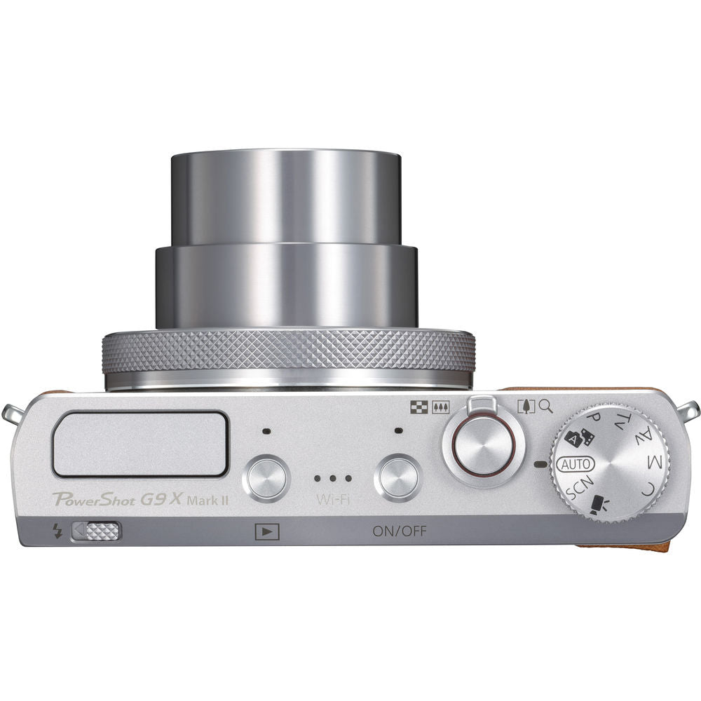 Canon PowerShot G9 X II Digital Camera G9X Mark II - Silver