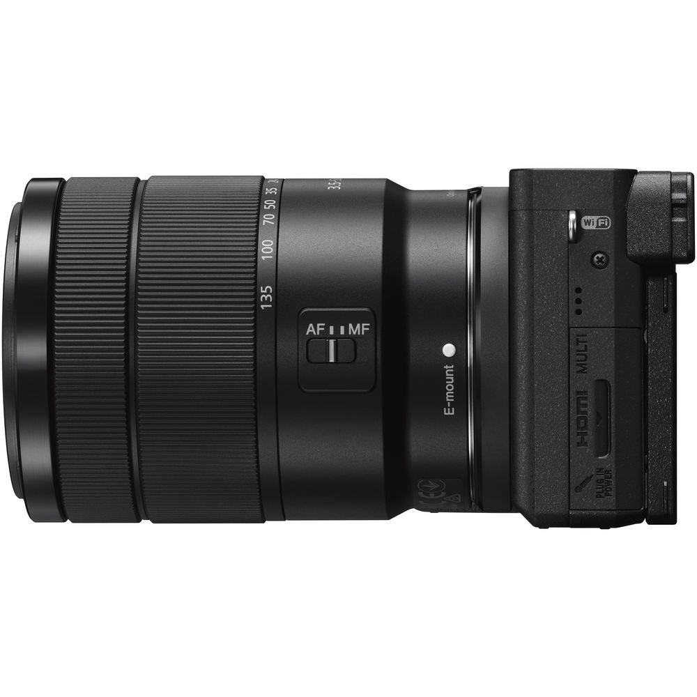 Sony Alpha a6500 Mirrorless Digital Camera + 18-135mm Lens Kit - Black