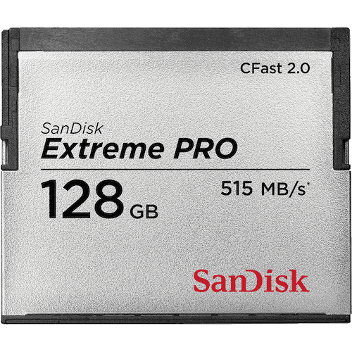 Accessories - SanDisk Extreme Pro 128GB CFast 2.0 Card