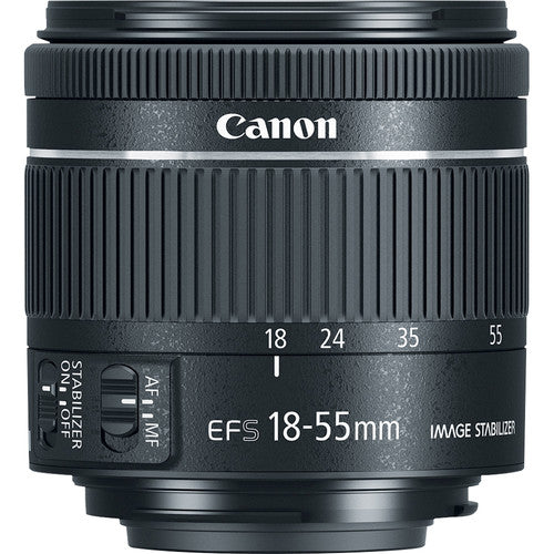 Canon EF-S 18-55mm f/4-5.6 IS STM Lens (White Box)