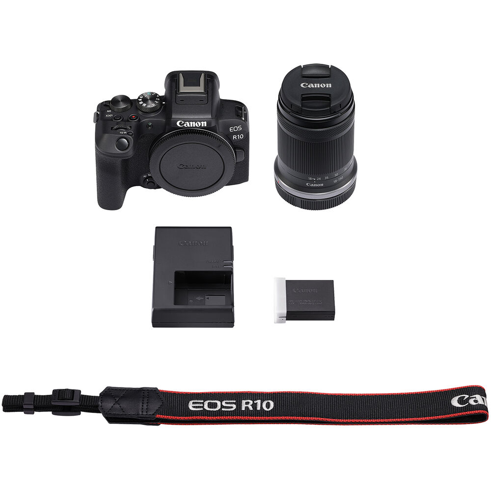Canon EOS R10 Mirrorless Digital Camera + RF-S 18-150mm f/3.5-6.3 IS STM Lens Kit