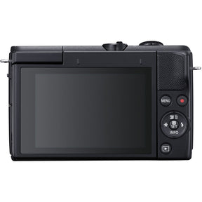 Canon EOS M200 Mirrorless Digital Camera + 15-45mm Lens - Black