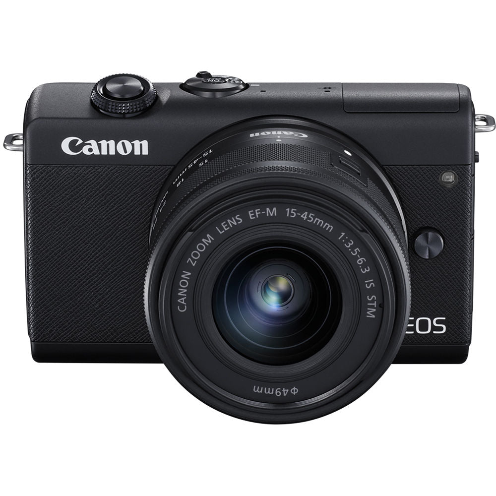 Canon EOS M200 Mirrorless Digital Camera + 15-45mm Lens - Black